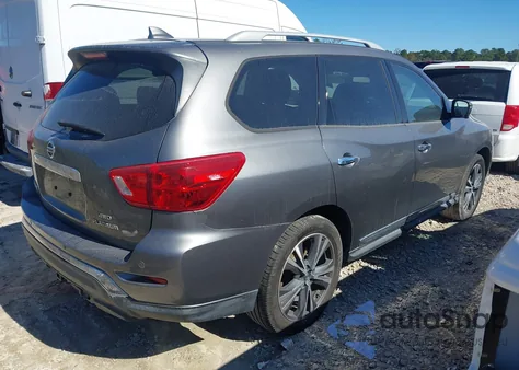 2019 Nissan Pathfinder Platinum z USA, uszkodzony, nr VIN 5N1DR2MM1KC642787